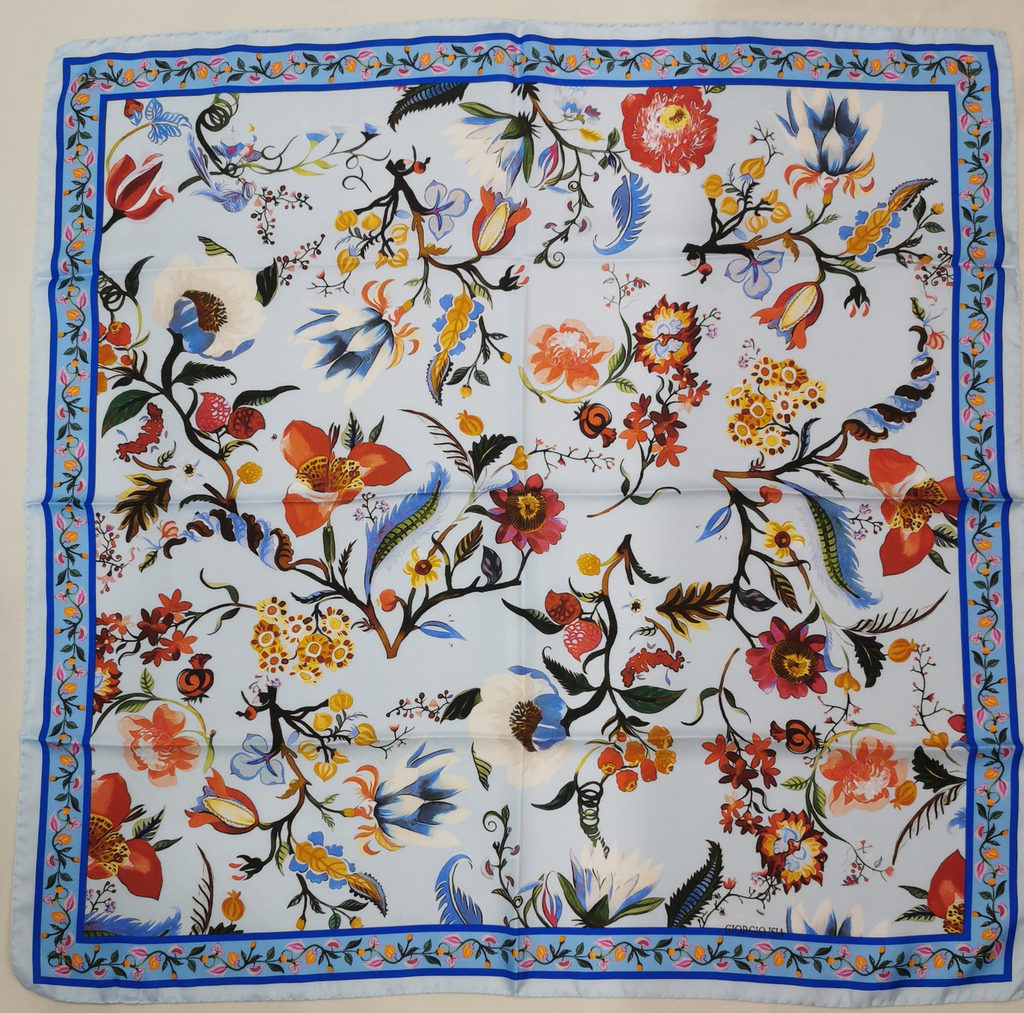 Foulard seta ISIA