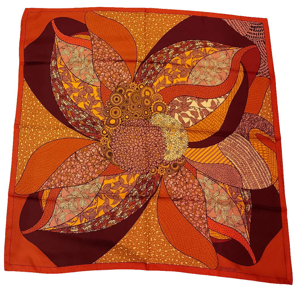 Foulard seta ISIA