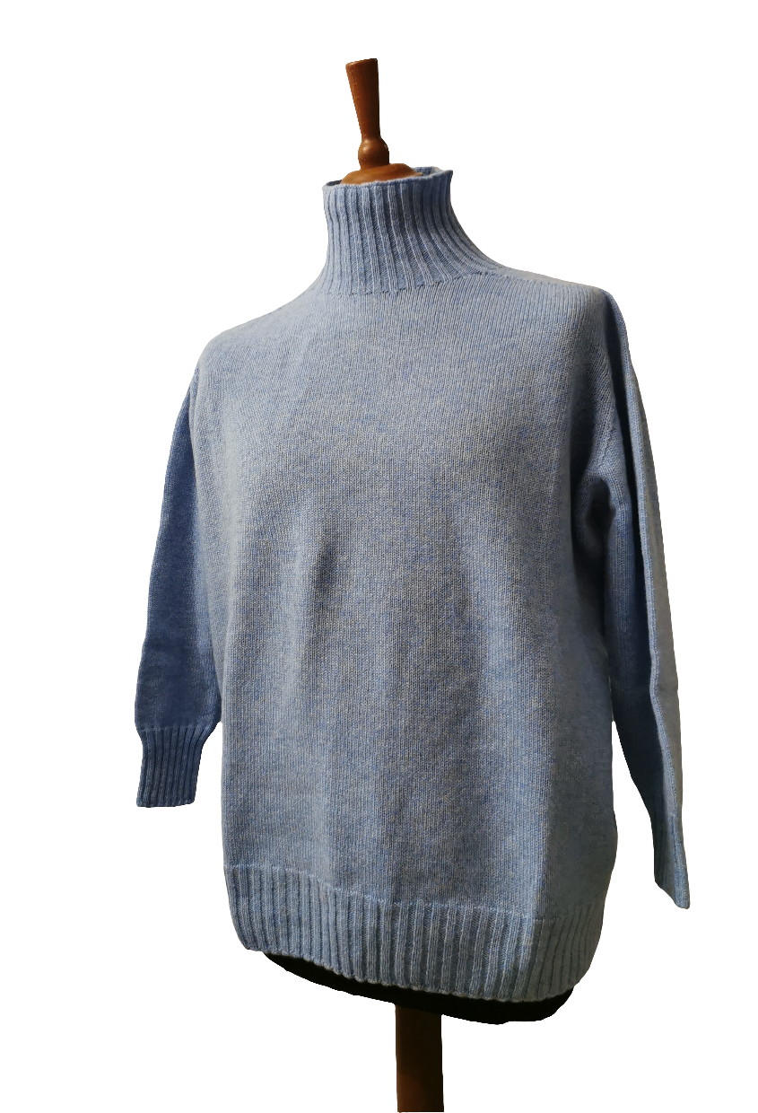 Maglia monotaglia lupetto