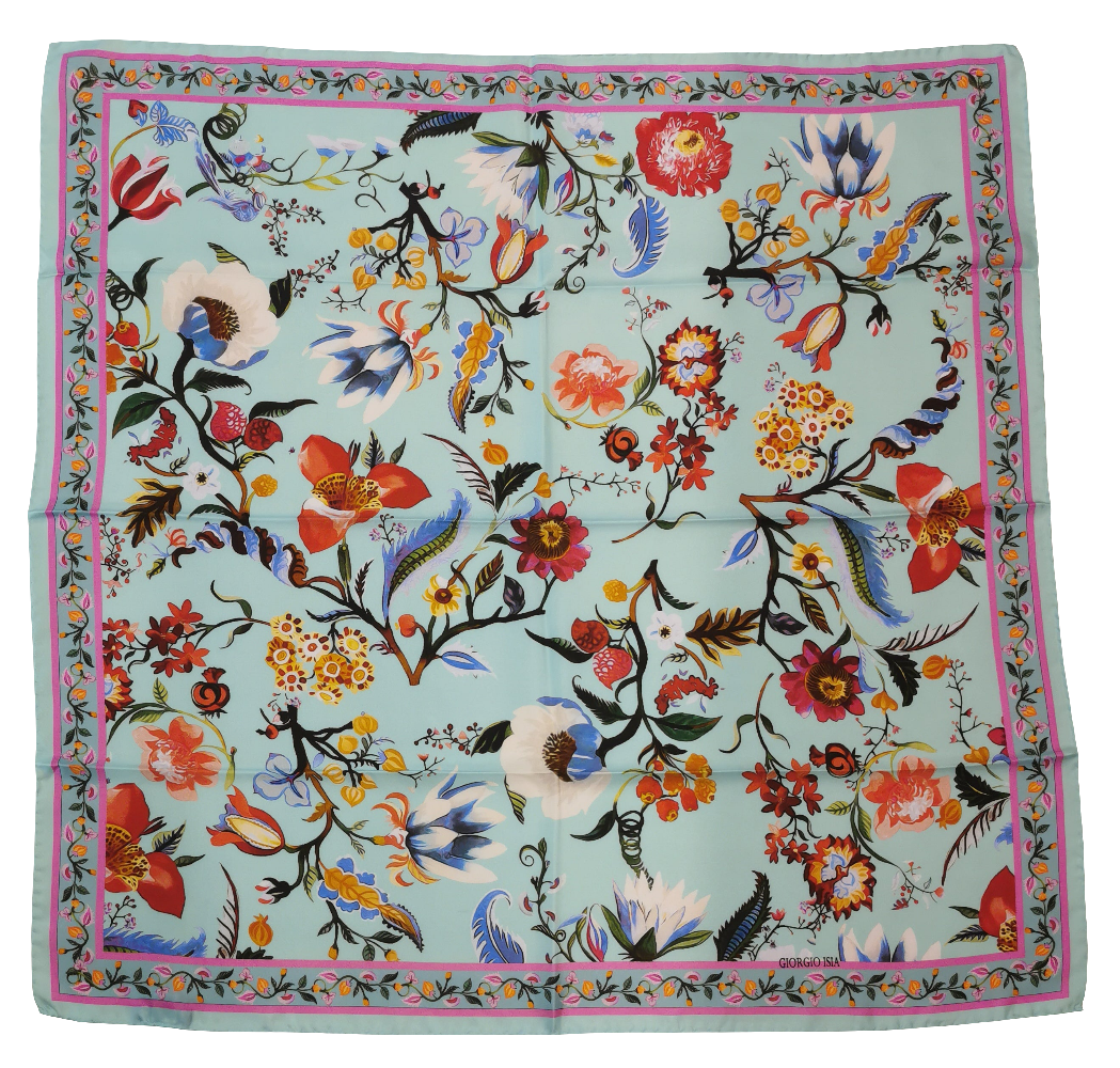 Foulard seta ISIA
