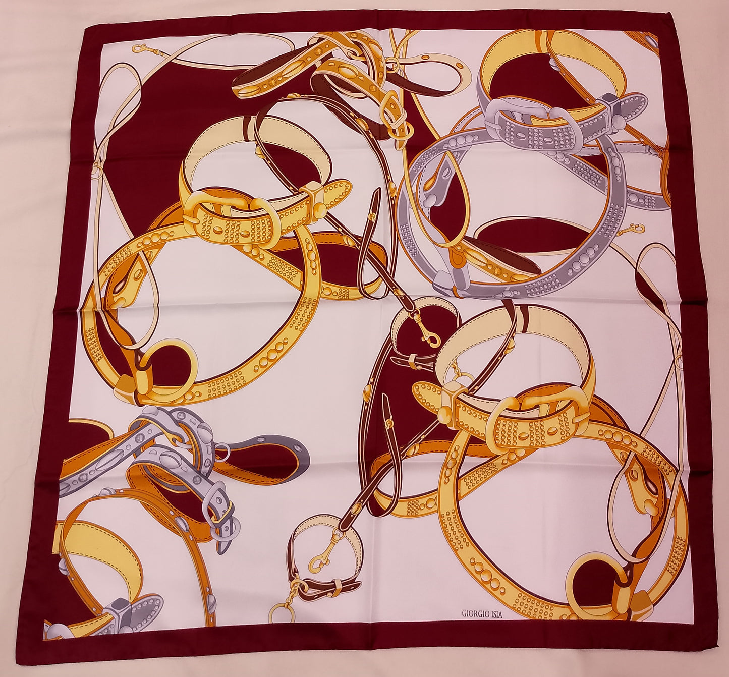 Foulard seta ISIA