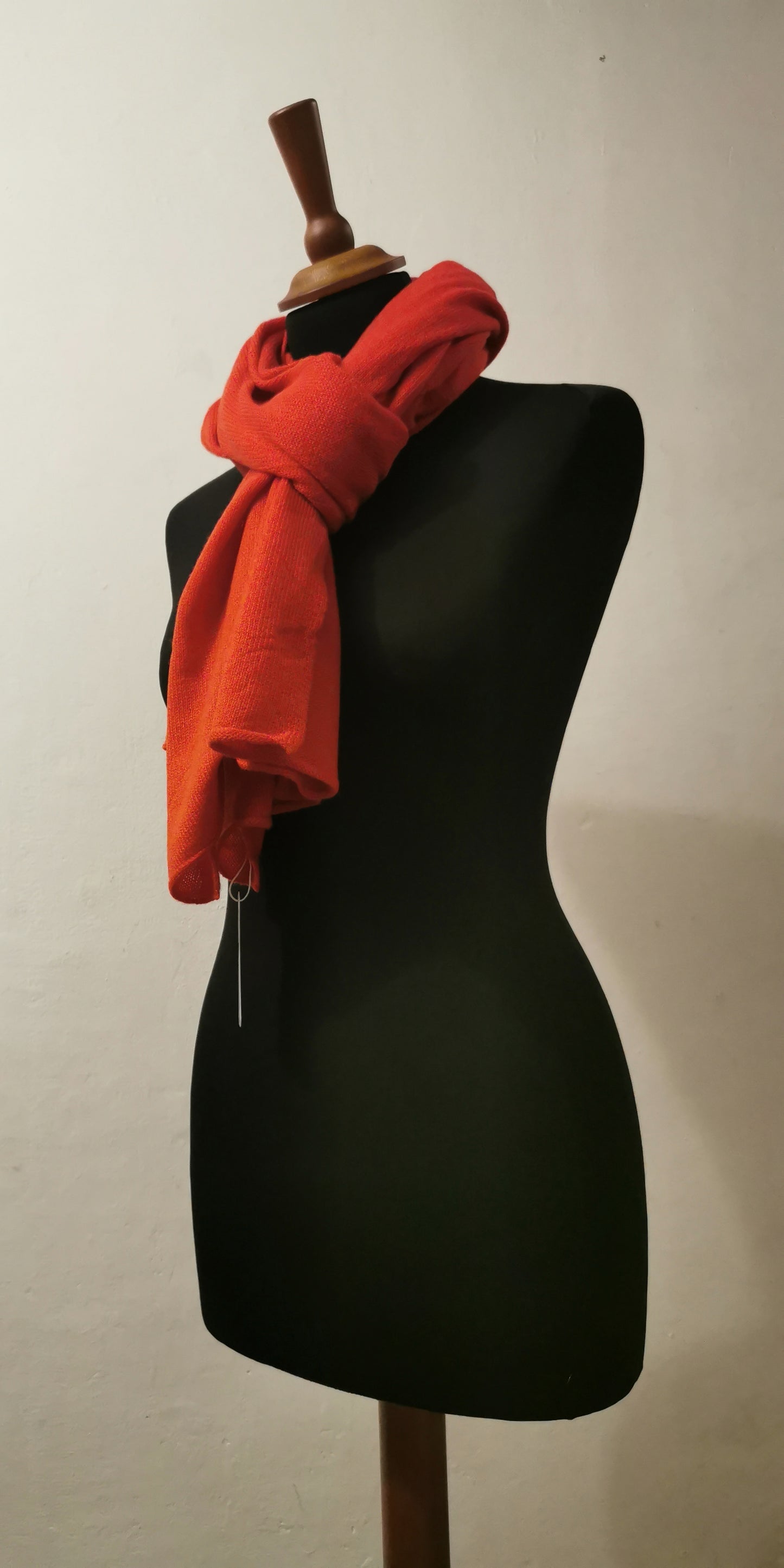 Sciarpa maglia rasata