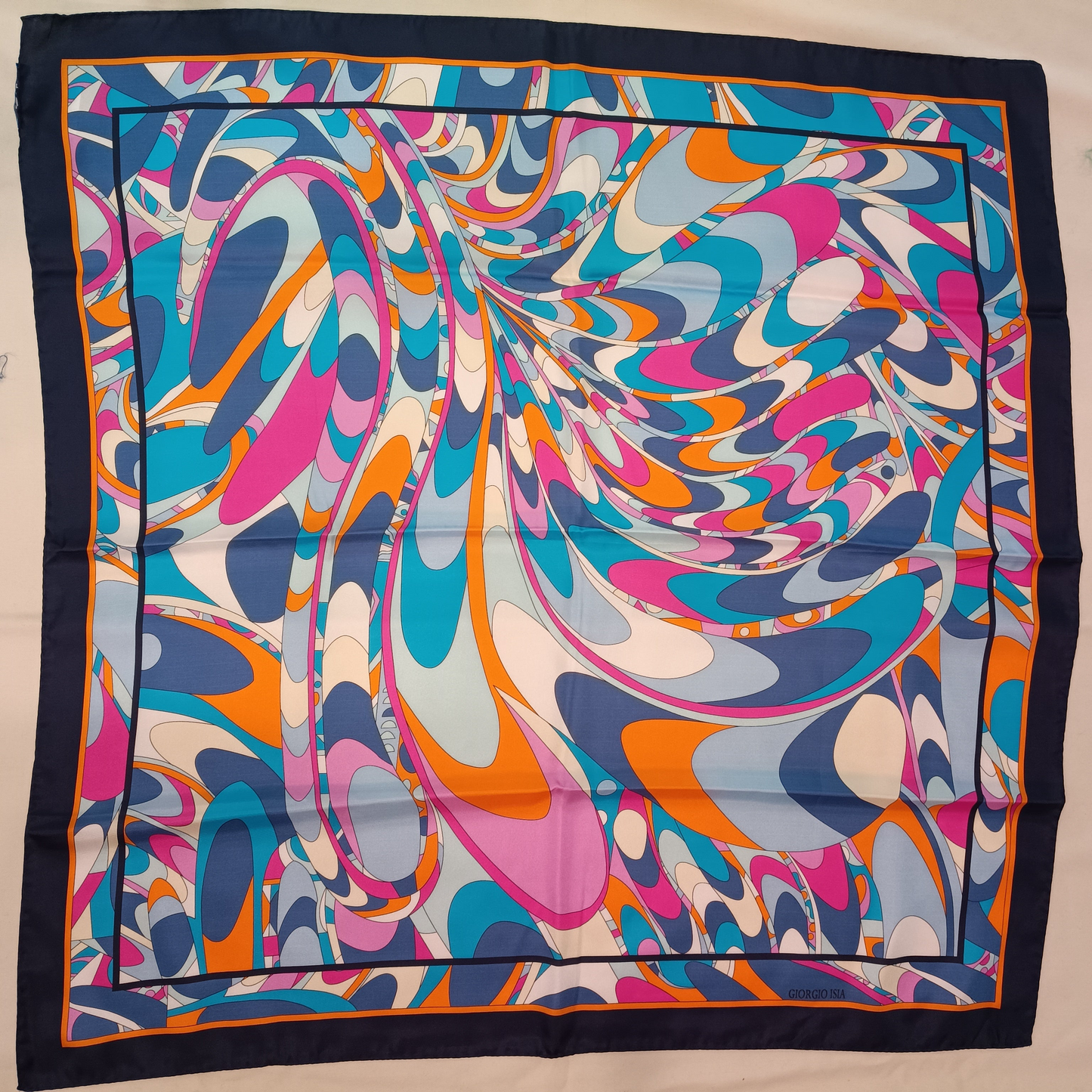 Foulard seta ISIA