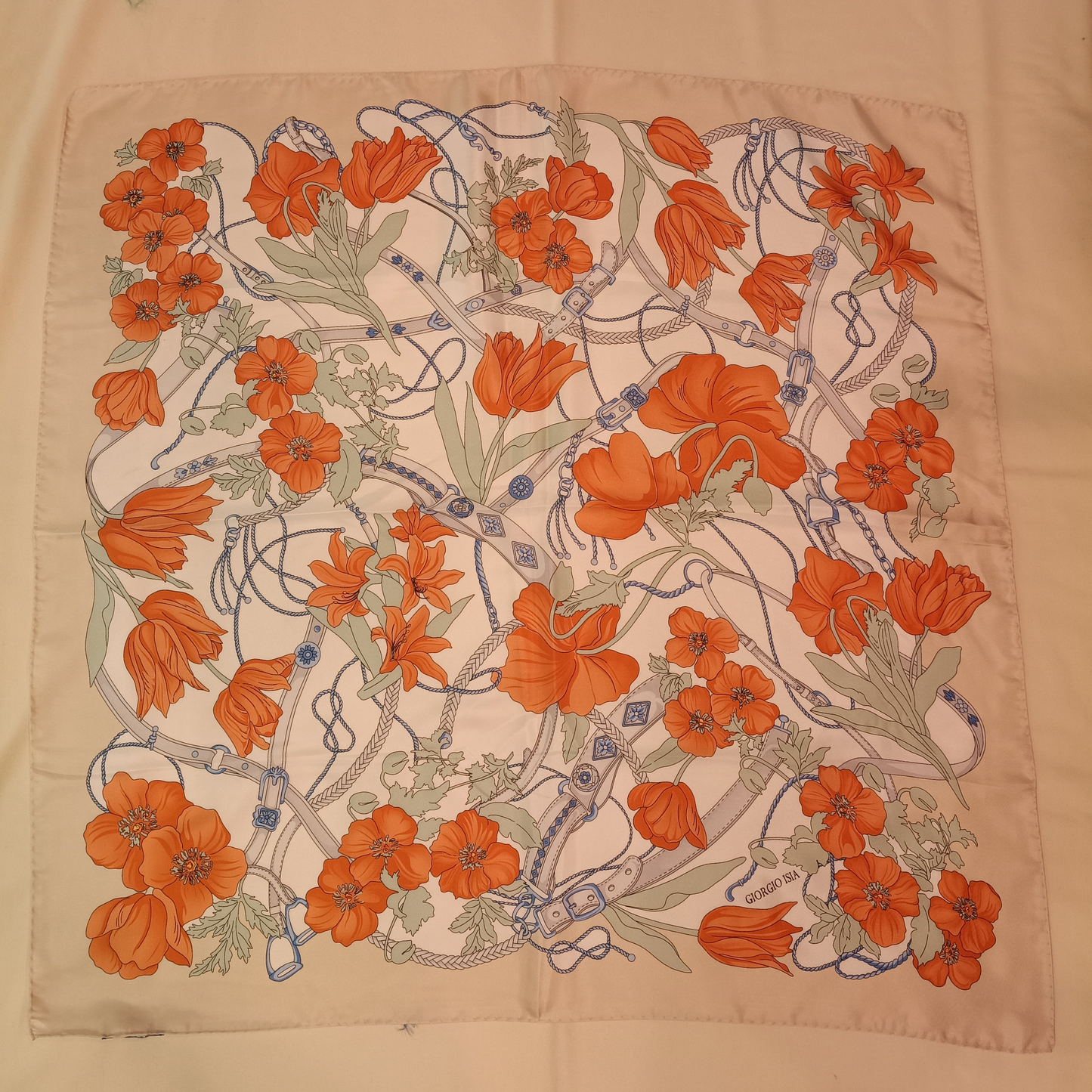 Foulard seta ISIA