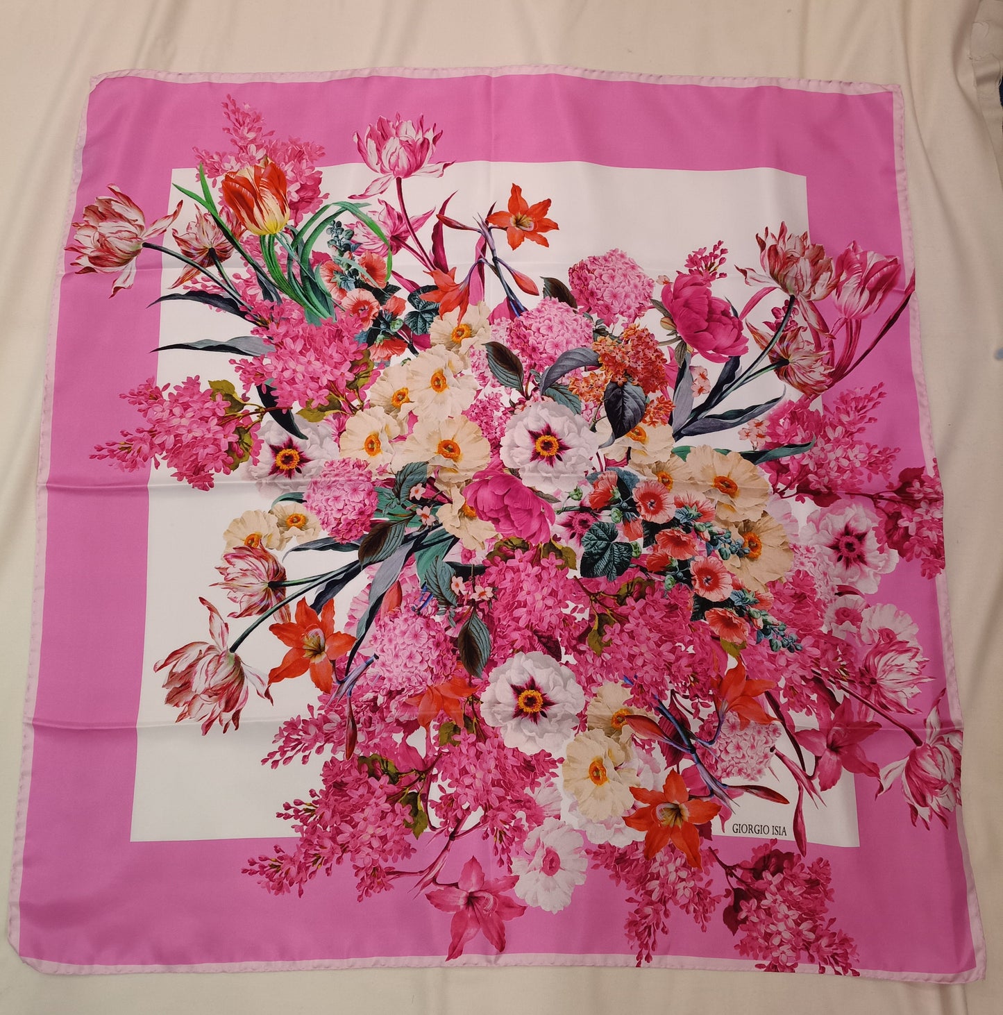Foulard seta ISIA